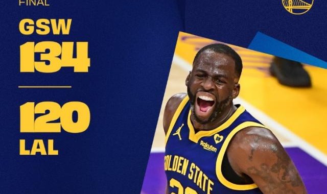 开云登录入口地址-勇士演出历史唯一震撼三分秀 压湖人抢附加赛先机