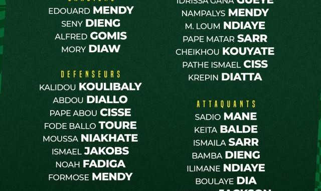 开云电子-塞内加尔队公布29人名单：马内领衔，库利巴利在列